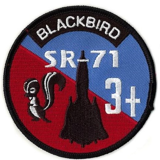Patch SR-71 3+ Skunkworks